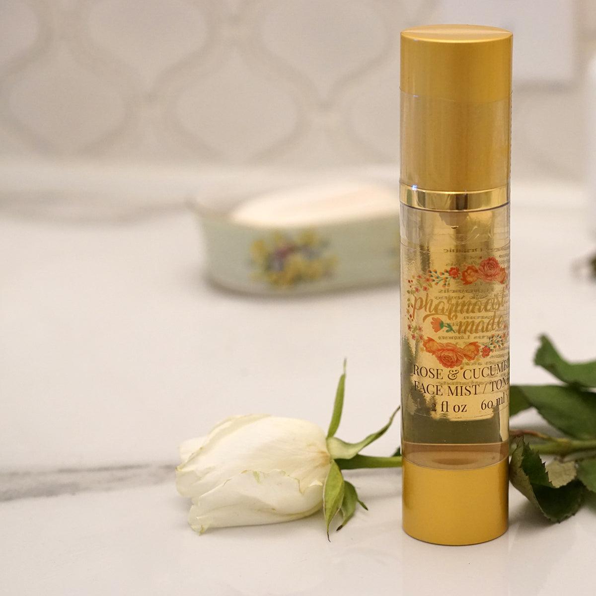 Rose & Cucumber Toner - Pharmacist Made