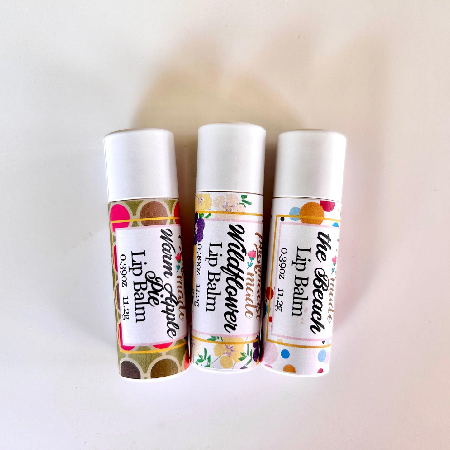Large Lip Balm in an eco paper tube - Pharmacist Made