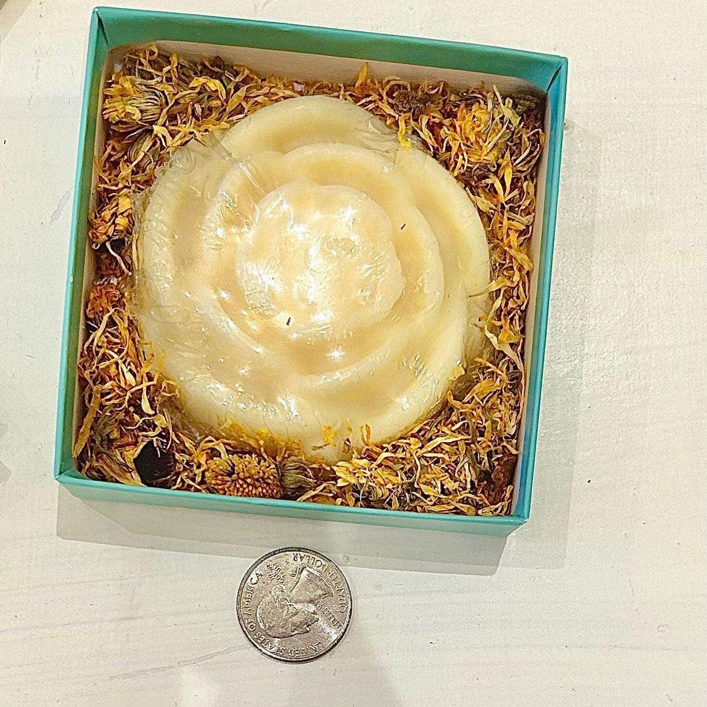 Solid Lotion Bar - Organic Christmas Gift - Pharmacist Made