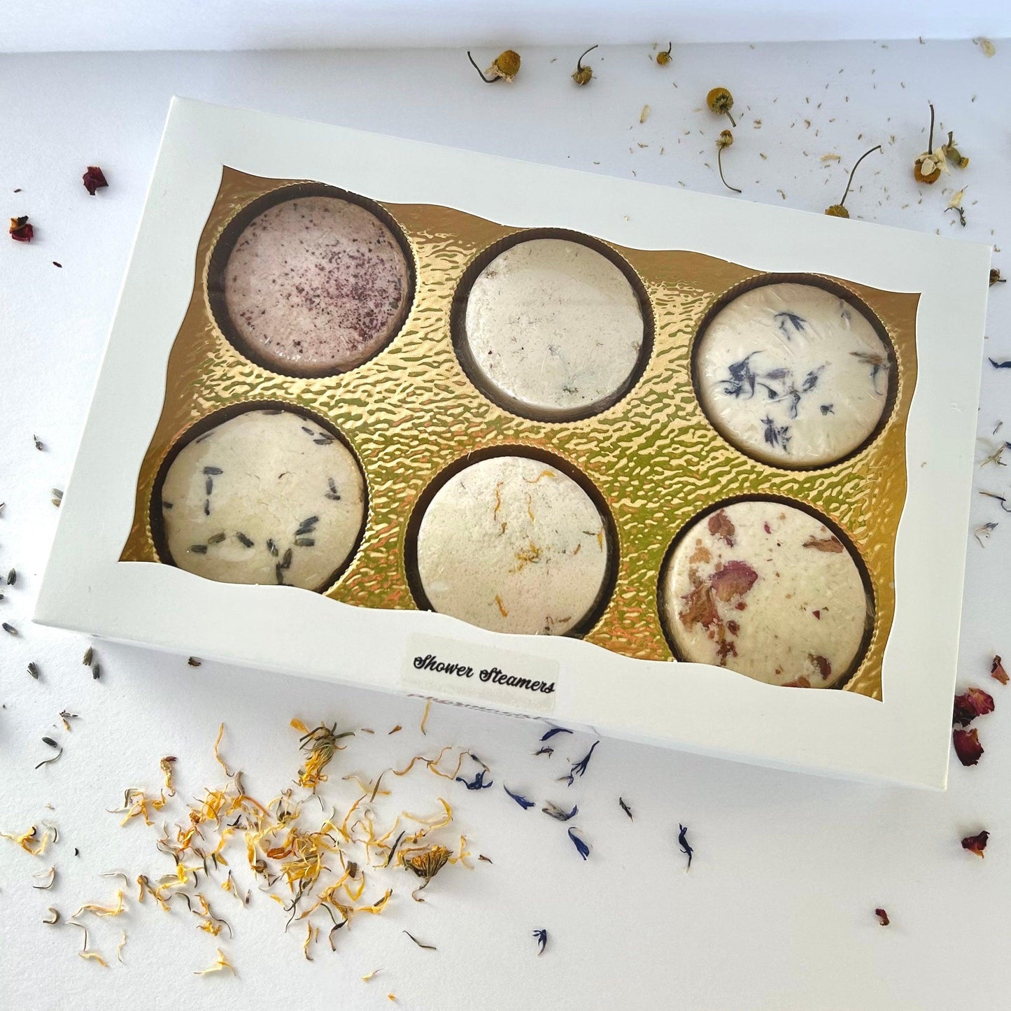 Shower Steamers Variety Pack - 6 all natural scents for your shower - Pharmacist Made