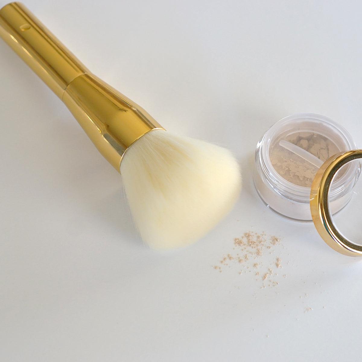 Professional Powder Makeup Brush for Pressed and Loose Makeup - Pharmacist Made