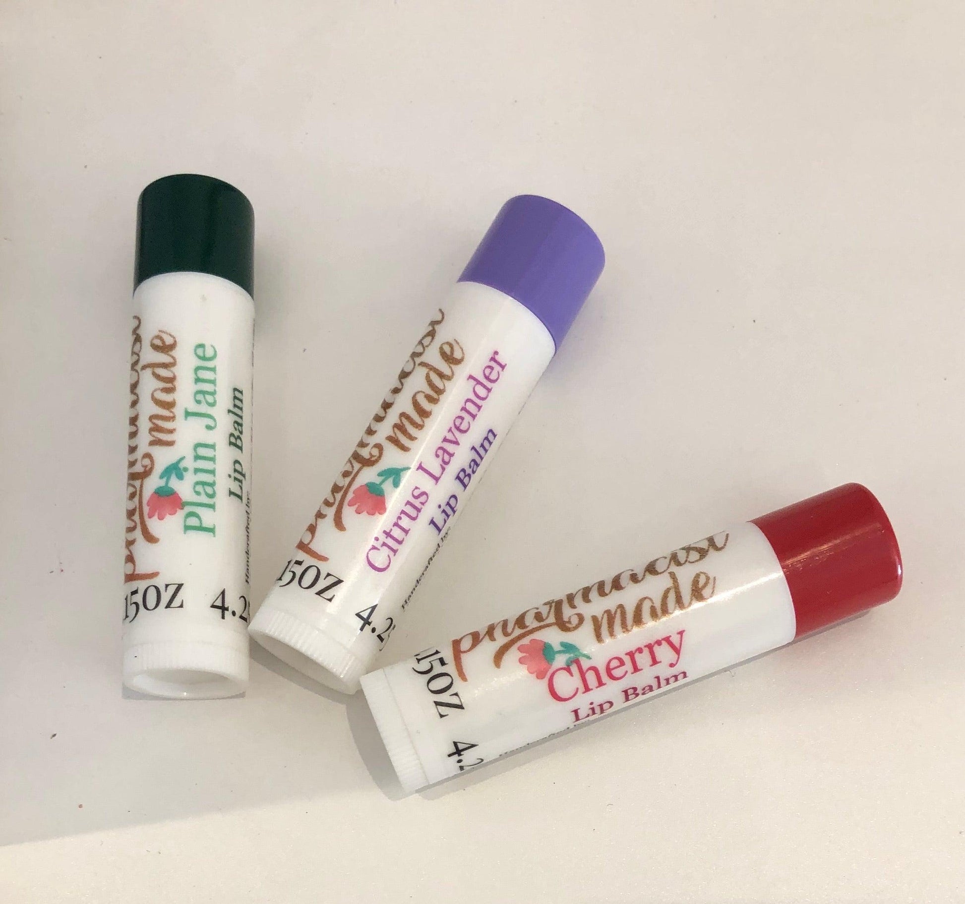 Lip Balm in assorted flavors - Pharmacist Made